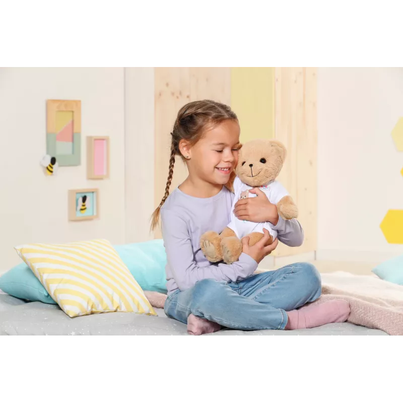 Αρκουδάκι παιχνίδι BABY born αρκούδα λευκό 0 έως 12 ετών