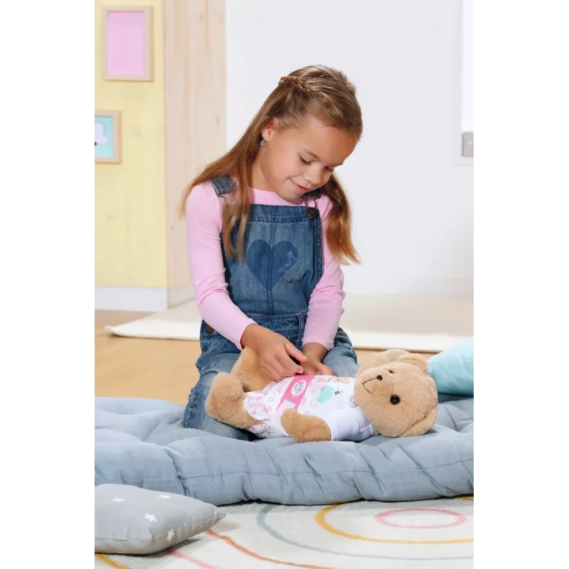 Αρκουδάκι παιχνίδι BABY born αρκούδα λευκό 0 έως 12 ετών