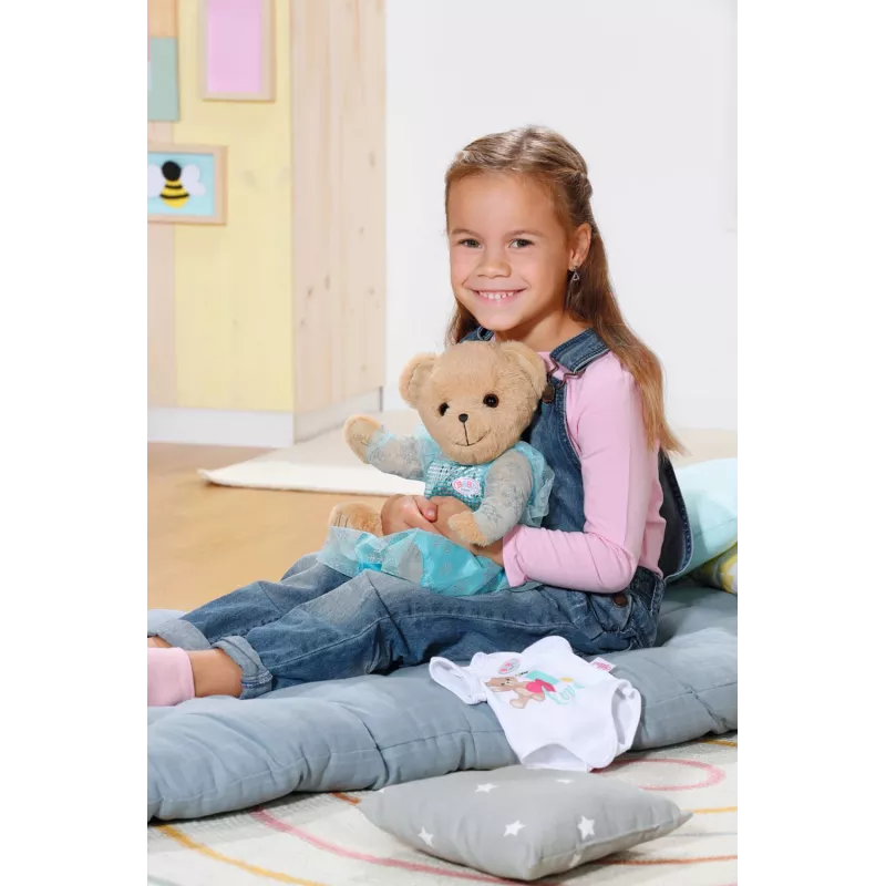 Αρκουδάκι παιχνίδι BABY born αρκούδα λευκό 0 έως 12 ετών