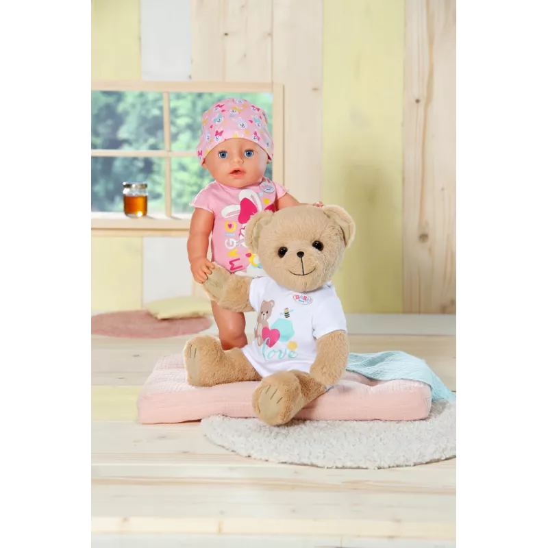 Αρκουδάκι παιχνίδι BABY born αρκούδα λευκό 0 έως 12 ετών