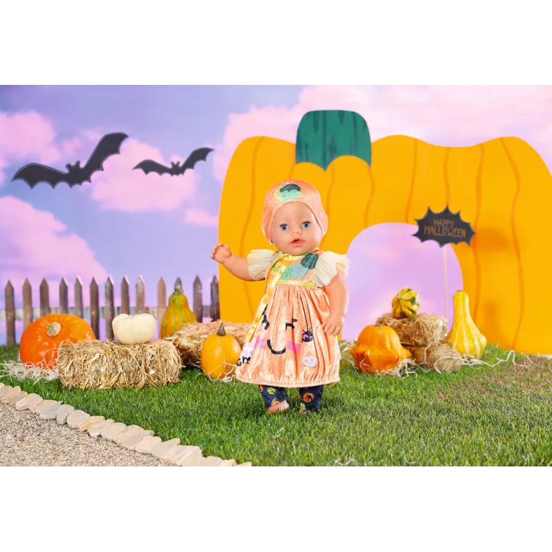 BABY born σετ ρούχων κούκλας Halloween 43cm