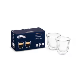 Ποτήρι καφέ De’Longhi 5513214591 Διαφανές 2 τεμ.