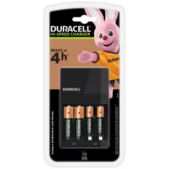 Duracell CEF14 φορτιστής μπαταρίας οικιακών μπαταριών AC