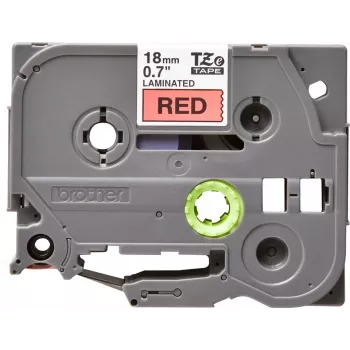 Μελανοταινία Brother TZe441 18mm Μαύρο σε Κόκκινο