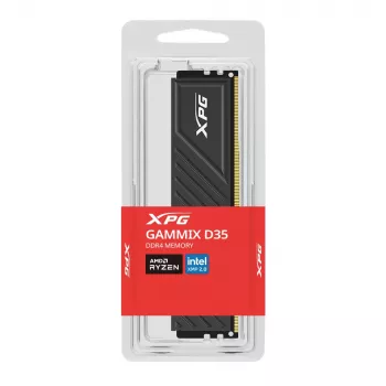DIMM 8 GB DDR4-3600 , Μνήμη RAM μαύρο, AX4U36008G18I-SBKD35, XPG GAMMIX D35, INTEL XMP