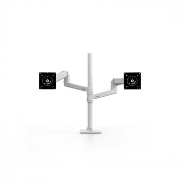 ERGOTRON LX Dual Stacking Arm, ψηλός στύλος (λευκό)