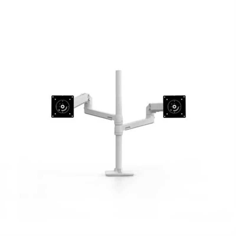 ERGOTRON LX Dual Stacking Arm, ψηλός στύλος (λευκό)
