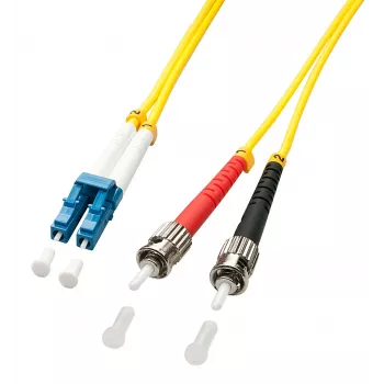 Lindy 2m LC/ST καλώδιο InfiniBand/οπτικής ίνας πολύχρωμο, κίτρινο