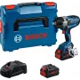 Bosch GDS 18V-1000 Professional BITURBO μπουλονόκλειδο κρούσης μπαταρίας, 18 V, εξωτερικό τετράγωνο 1/2", 1000 Nm, 1750 RPM, 2x μπαταρίες ProCORE18V 8,0 Ah, L-BOXX, μπλε/μαύρο