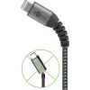 Καλώδιο Lightning Wentronic 49267 0,5 m Μαύρο-Γκρι