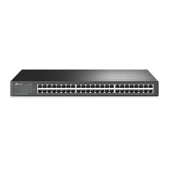 TP-Link 48-Port 10/100Mbit/s Rackmount Δικτυακός διακόπτης, Unmanaged, Fast Ethernet (10/100), Rackmontage, 1U