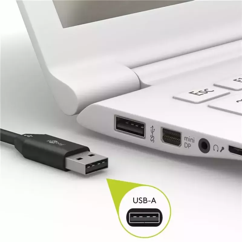 Goobay Καλώδιο φόρτισης και συγχρονισμού Lightning USB 1 m Lightning USB A CE MFi