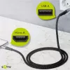 Καλώδιο USB Wentronic 49282 USB 2.0 1 m Micro-USB B USB A Μαύρο Γκρι
