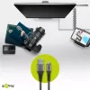 Καλώδιο USB Wentronic 49282 USB 2.0 1 m Micro-USB B USB A Μαύρο Γκρι