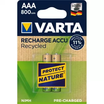 VARTA Recharge μπαταρία Recycled 800 mAh AAA NiMH συσκευασία 2 τεμ.