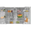 Bosch Serie 4 KFN96APEA ψυγειοκαταψύκτης Side-by-Side, French Door, ελεύθερης τοποθέτησης, 605 l (405 l + 200 l), Home Connect, ενεργειακή κλάση E, ανοξείδωτο ατσάλι