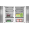 Bosch Serie 4 KFN96APEA ψυγειοκαταψύκτης Side-by-Side, French Door, ελεύθερης τοποθέτησης, 605 l (405 l + 200 l), Home Connect, ενεργειακή κλάση E, ανοξείδωτο ατσάλι