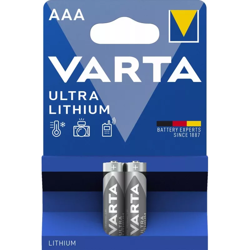 VARTA Μπαταρία μίας χρήσης Ultra Lithium AAA 1,5 V