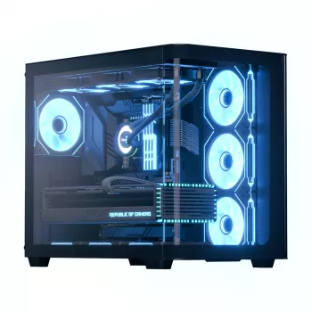 Aerocool P500C Midi Tower Μαύρο