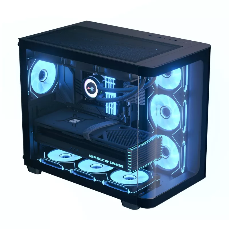 Aerocool P500C Midi Tower Μαύρο
