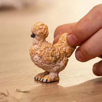 Schleich Silkie Κότα Μοντέλο 14891 — Φιγούρα ζώου φάρμας, πολύχρωμο, για παιδιά από 3 ετών
