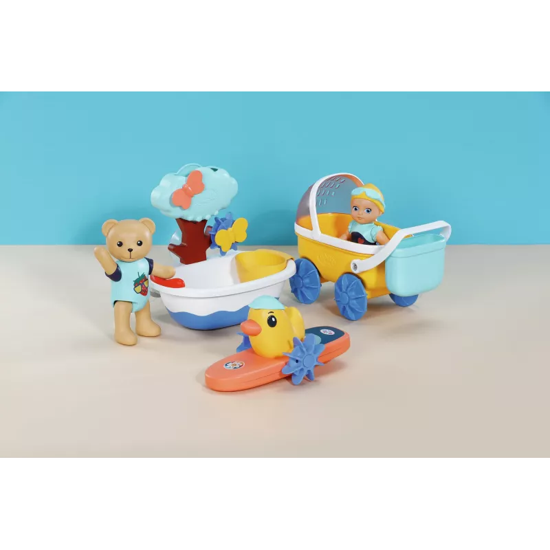 BABY born Splish Splash Surfing Berta Ζωάκι μπάνιου Πολύχρωμο