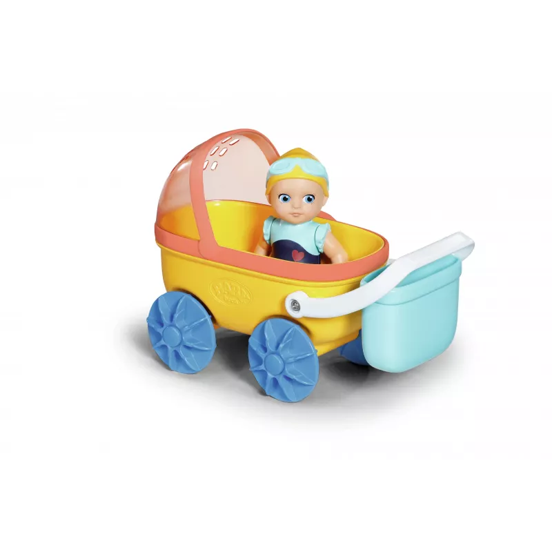 BABY born Splish Splash Kinderwagen με Emma Κούκλα μπάνιου Πολύχρωμο