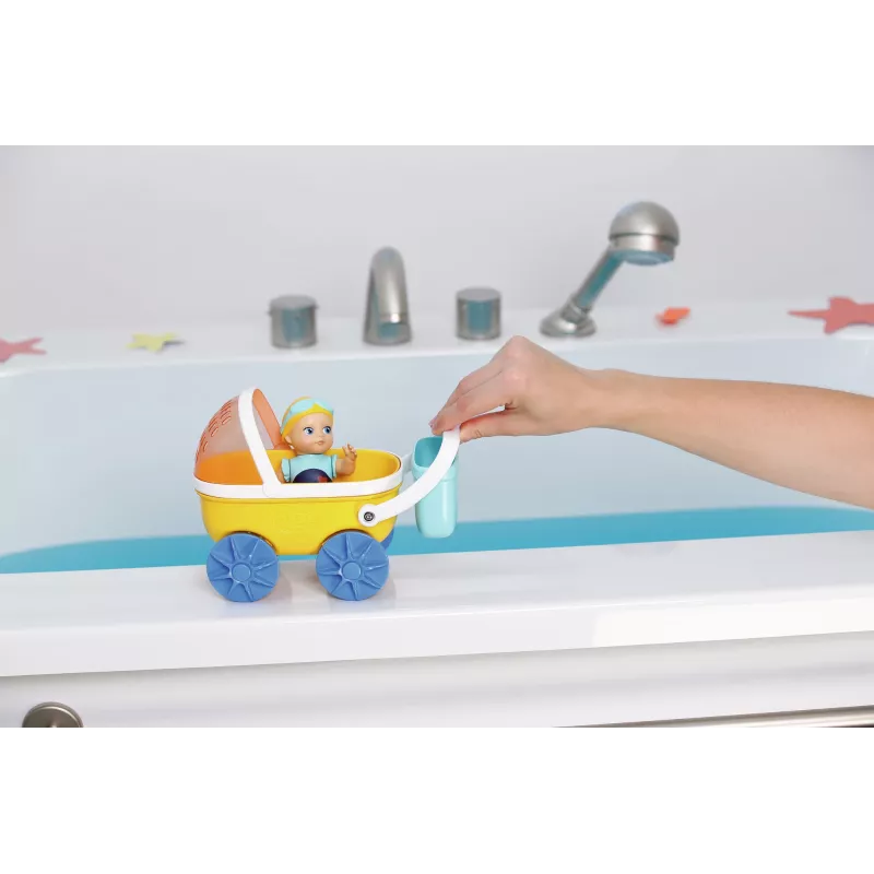 BABY born Splish Splash Kinderwagen με Emma Κούκλα μπάνιου Πολύχρωμο