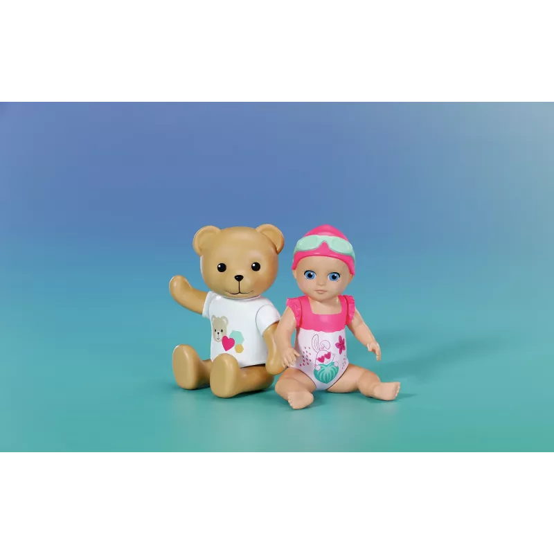 BABY born Splish Splash Teddy Ζωάκι μπάνιου Πολύχρωμο