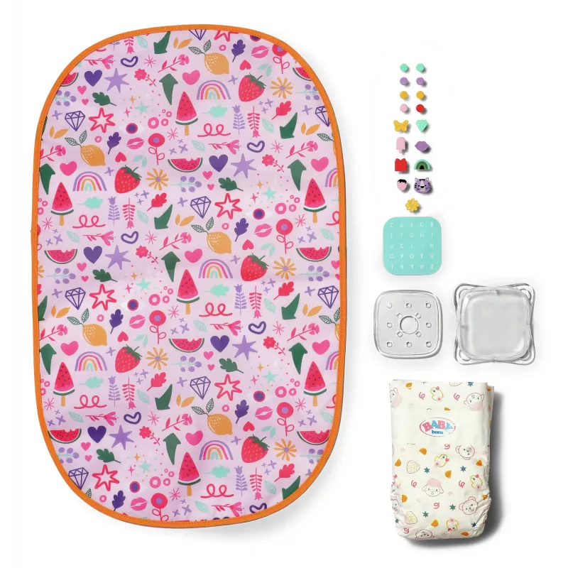 BABY born Changing Bag Pinplay Τσάντα αλλαξιάς κούκλας