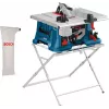 Bosch BITURBO GTS 18V-216 Professional επιτραπέζιο δισκοπρίονο μπαταρίας, 18 V, δίσκος 216 mm, solo (χωρίς μπαταρία και φορτιστή), μπλε