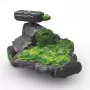 schleich ELDRADOR CREATURES Πέτρινο τζετ με μίνι πλάσμα, Δράση/Περιπέτεια, Τέρατα και δράκοι, Κόσμος πέτρας, 7 έτος(-η), Πράσινο, Γκρι