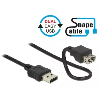 Καλώδιο USB DeLOCK 2m 2xUSB2.0-A