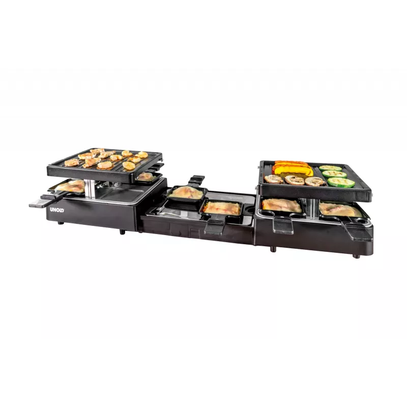 Unold 48755 Raclette-Grill 8 άτομα 1300 W Μαύρο