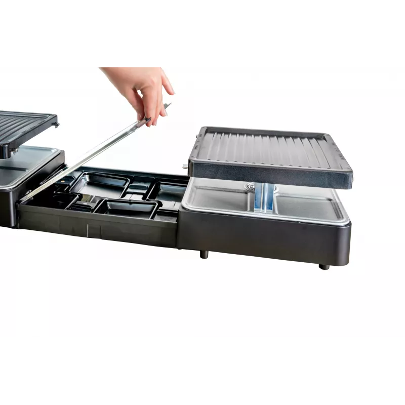 Unold 48755 Raclette-Grill 8 άτομα 1300 W Μαύρο