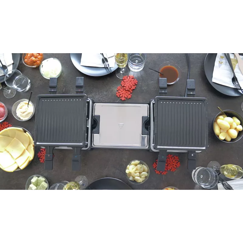 Unold 48755 Raclette-Grill 8 άτομα 1300 W Μαύρο