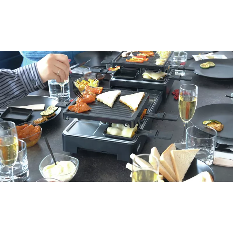 Unold 48755 Raclette-Grill 8 άτομα 1300 W Μαύρο