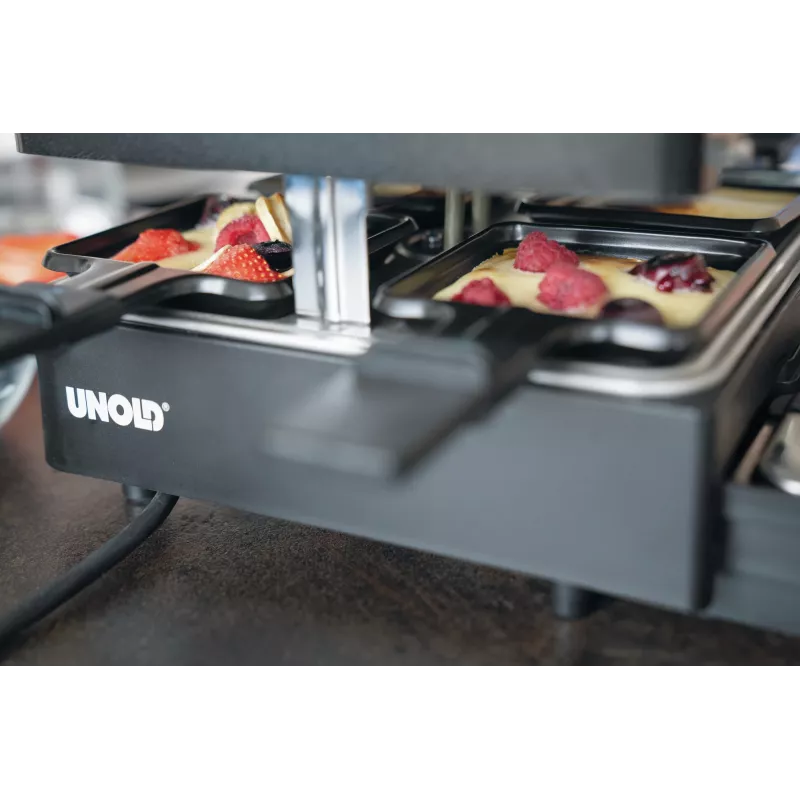 Unold 48755 Raclette-Grill 8 άτομα 1300 W Μαύρο