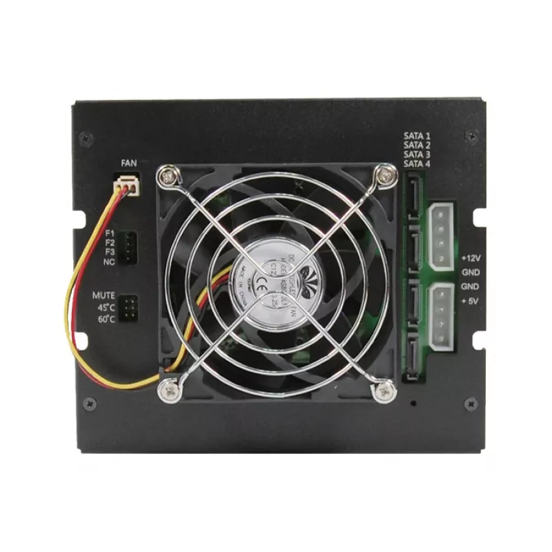 Chieftec CMR-3141SAS Κάλυμμα θήκης δίσκου Μαύρο