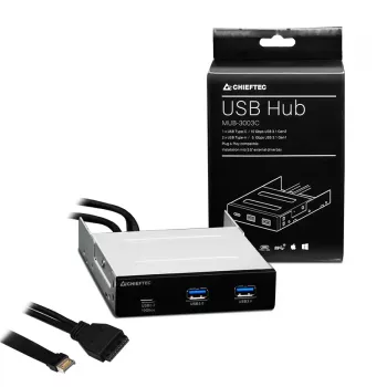 Chieftec MUB-3003 Θήκη δίσκου Κάλυμμα Μαύρο