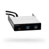 Chieftec MUB-3003 Θήκη δίσκου Κάλυμμα Μαύρο