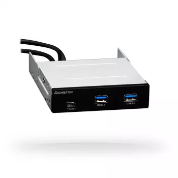 Chieftec MUB-3003 Θήκη δίσκου Κάλυμμα Μαύρο