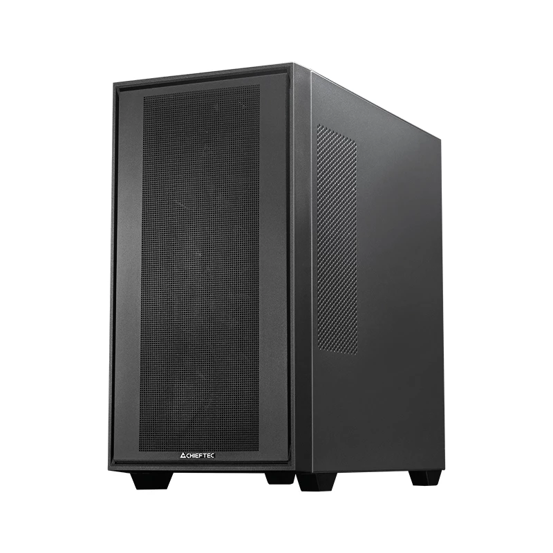 Chieftec Midi Tower GS-03B-BLK-OP Μαύρο