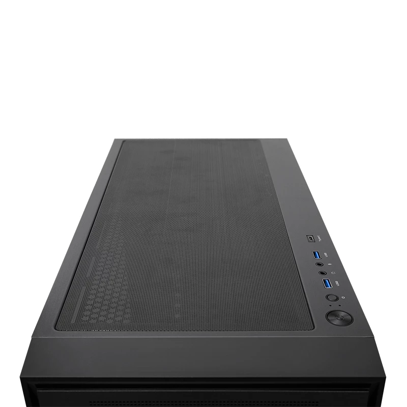 Chieftec Midi Tower GS-03B-BLK-OP Μαύρο