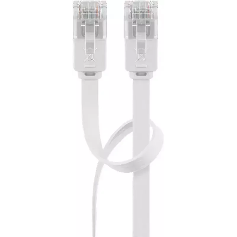 Καλώδιο δικτύου Goobay 93362 RJ-45 Cat5e 7m λευκό