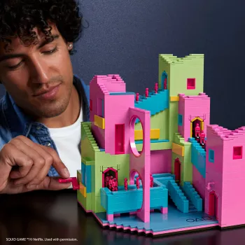 Mattel MEGA Showcase Squid Game σετ HYL45 παιχνίδι κατασκευής, 17+