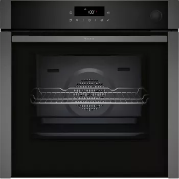 Neff N50 B6AVJ7AG3 εντοιχιζόμενος ηλεκτρικός φούρνος, 71 L, A+, μαύρος/γραφίτης