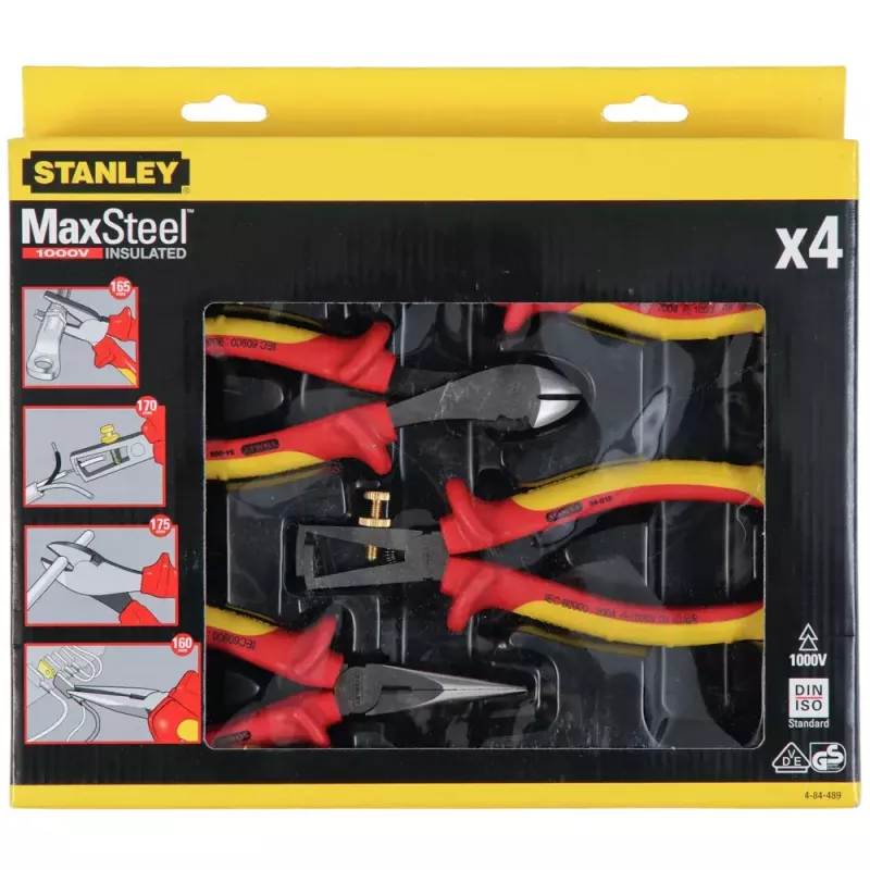 Πένσες Stanley FATMAX 4 τεμ. VDE 4-84-489