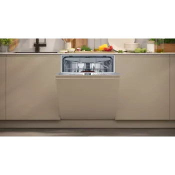 Πλυντήριο πιάτων πλήρως ενσωματωμένο NEFF N 50 S255EVX04E — 14 σερβίτσια, 60 cm, 44 dB, 9 L/κύκλο, Home Connect