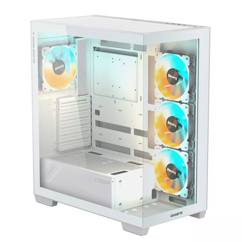GIGABYTE C500 PANORAMIC STEALTH Midi Tower λευκό